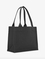 Bolsa grande Ganni de lona gris oscuro